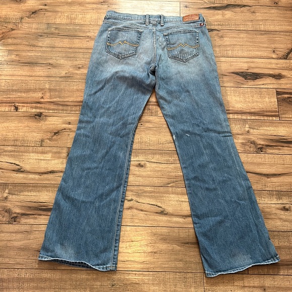 Lucky Brand Y2K Straight Fit Jeans sz 10/30 Vintage - Picture 5 of 5